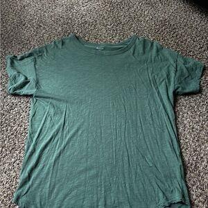Madewell Forest Green Short Sleeve Tee